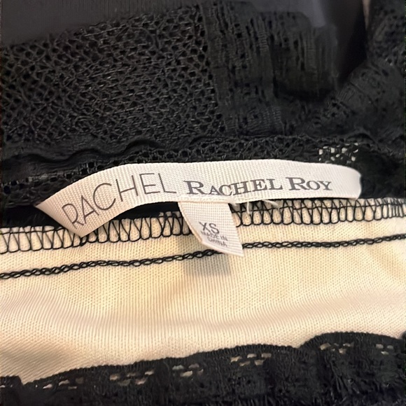 Rachel Roy black mesh dress - Picture 3 of 6